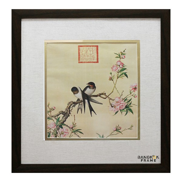 กรอบรูป-ตัวอักษรจีน-ภาพสไตล์จีน-Chinese Painting Frame